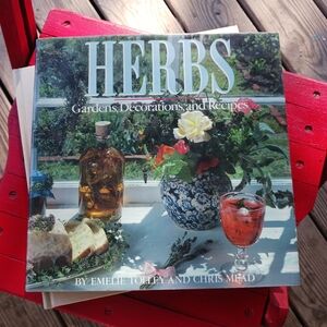 Herb Books Set Of 2 Vintage 80s-90s Hardcover Used